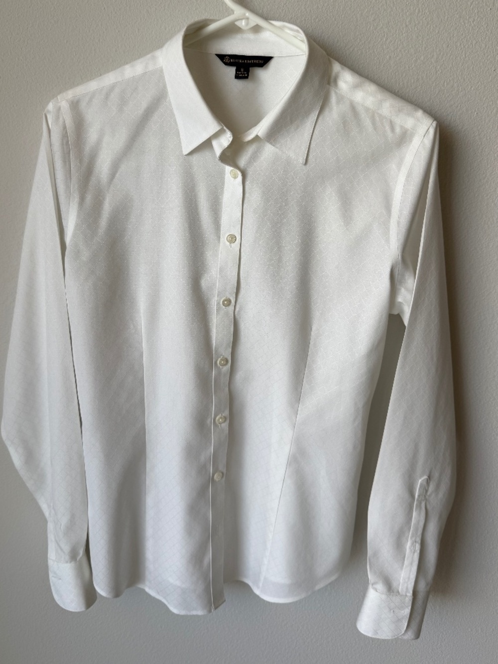 Brooks Brothers Fitted Cotton Dress Shirt